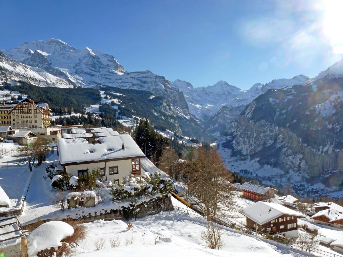 Apartment Helene Apt- Hella By Interhome Wengen Exteriör bild