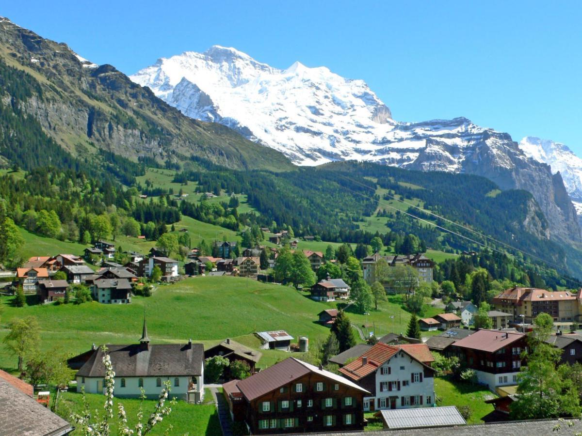Apartment Helene Apt- Hella By Interhome Wengen Exteriör bild